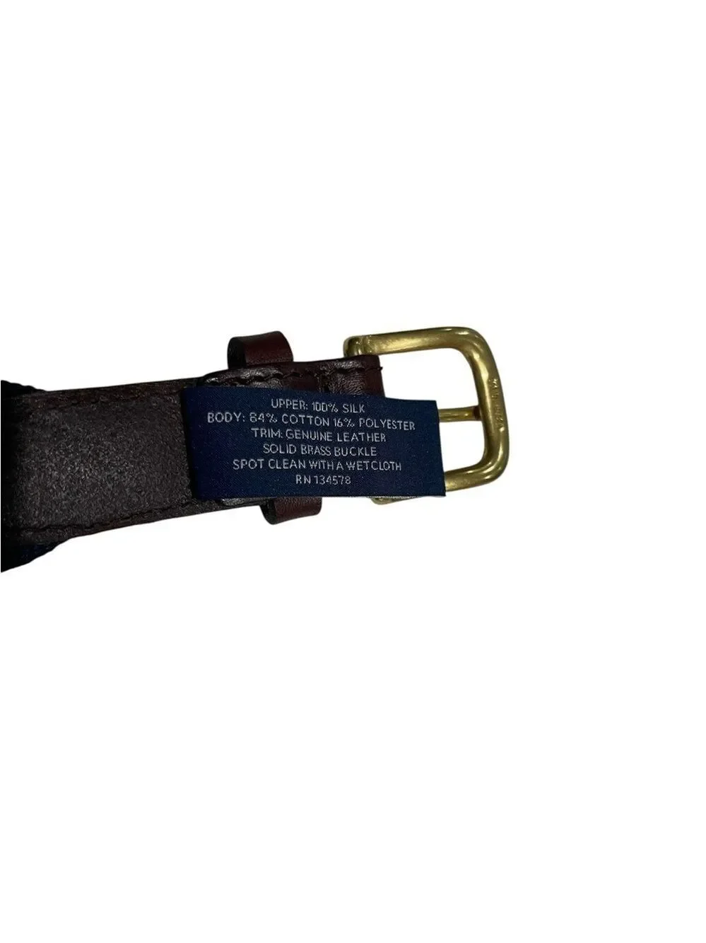 Vineyard Vines Boy’s Whale Canvas Club Belt Nautical Navy SZ 28